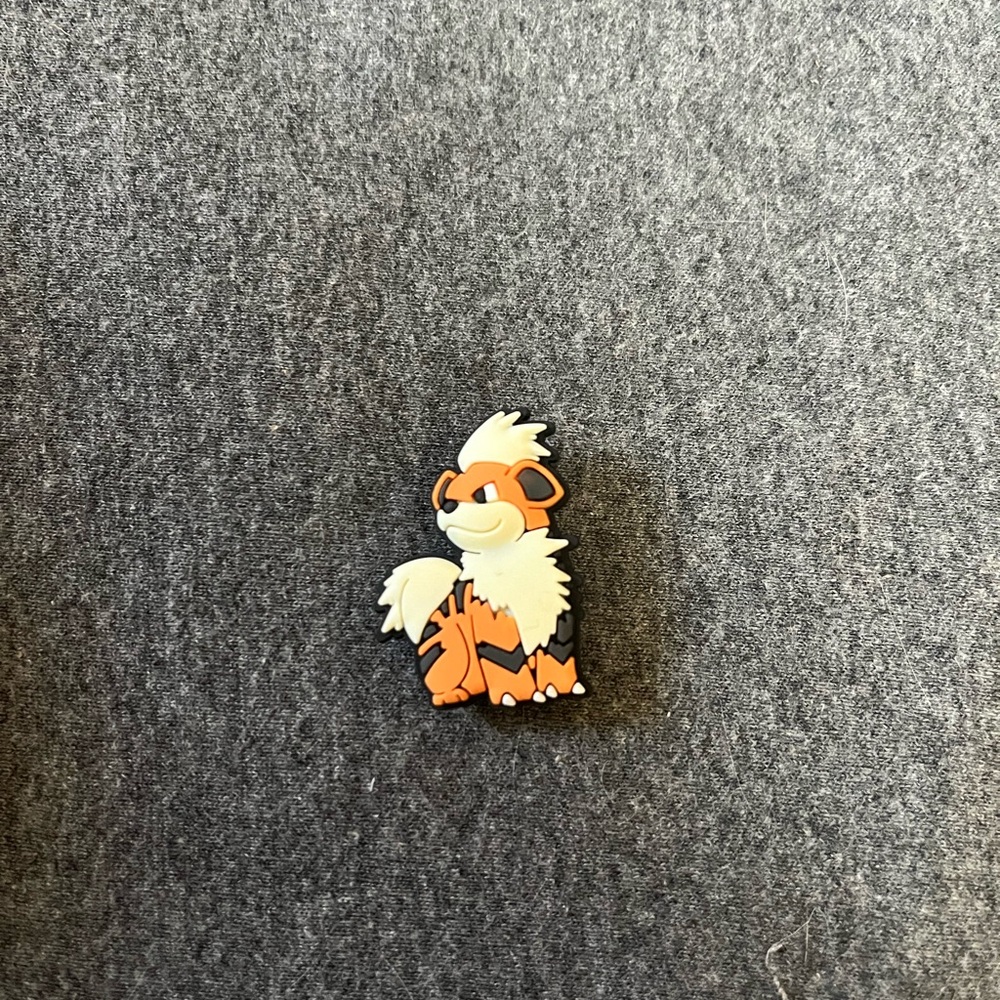 Pokémon Growlithe Croc Charm never used!

(Bundle for a lower price)